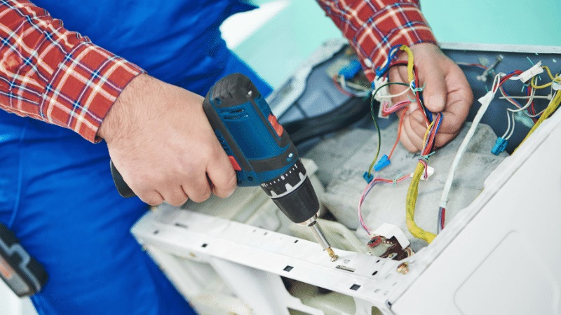 Soma Gorenje Gorenje çamaşır makinesi kart tamiri – Su almama arızası orijinal parça ile giderildi. - Teknik servis örneği